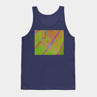 Hot fluro Ribbons abstract Tank Top